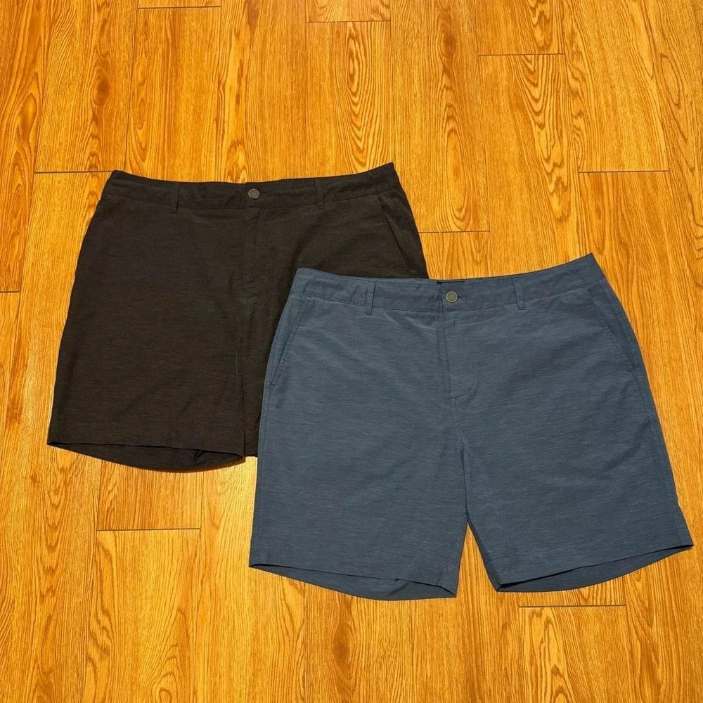 Faherty Men's All Day Shorts 36 Belt Loop Adjustable Gorpcore 6.5